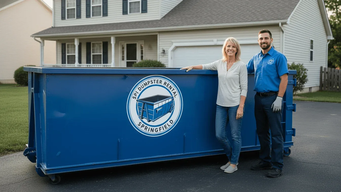 Same-Day Dumpster Rental in Springfield, IL