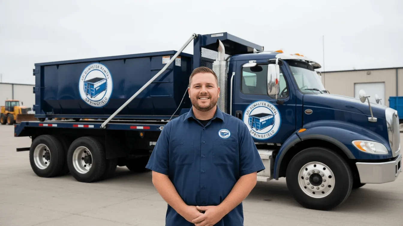 SPI Dumpster Rental Springfield driver